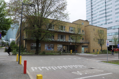 909730 Gezicht op de Openbare Dalton Basisschool Puntenburg (Laan van Puntenburg 2A) te Utrecht.